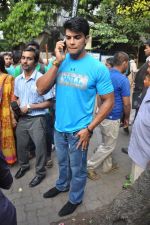 Saahil Khan snapped at Andheri Court in Mumbai on 29th Oct 2014